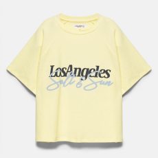 Los Angeles hibiscus floral T-shirt